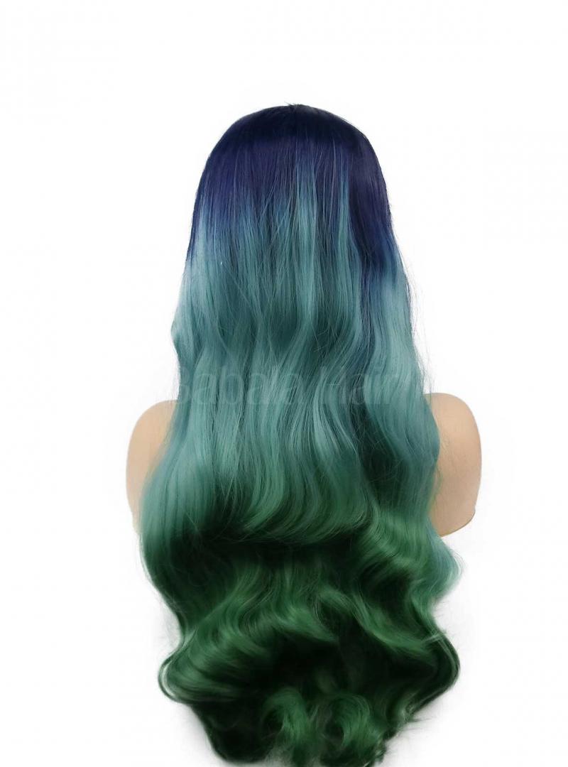 wig colored mermaid